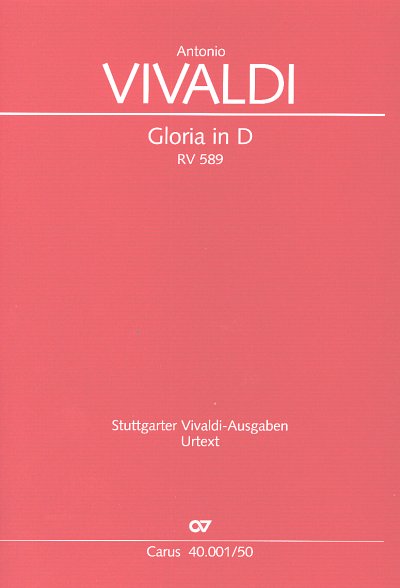 A. Vivaldi: Gloria in D RV 589, 3GesGchOrBc (Part)