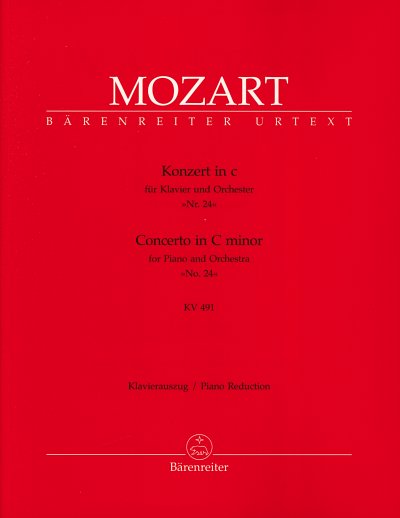 W.A. Mozart: Konzert Nr. 24 c-Moll KV 491, KlavOrch (KA)