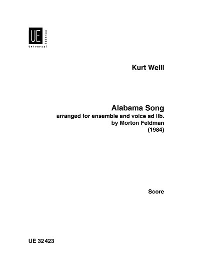 Weill Kurt: Alabama Song