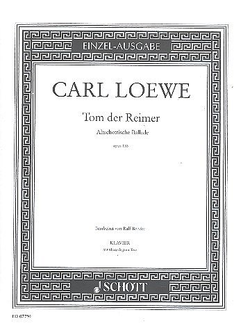C. Loewe: Tom der Reimer op. 135 , Klav