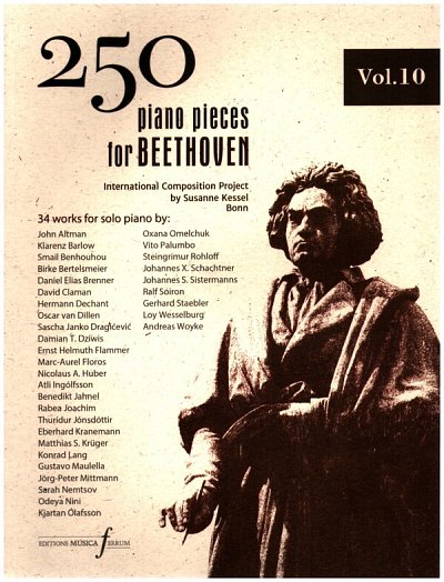 L. v. Beethoven: 250 Piano Pieces for Beethoven 10, Klav
