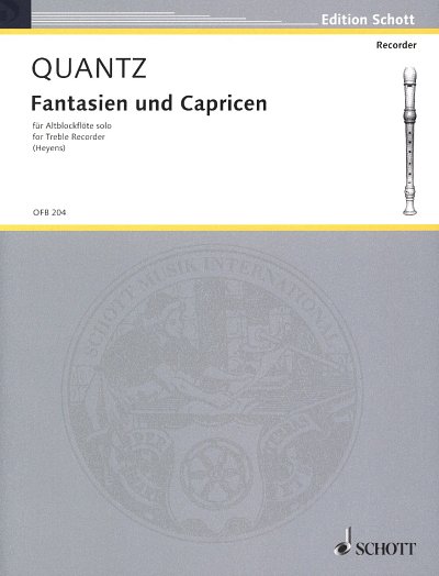 J.J. Quantz: Fantasien und Capricen , Ablf