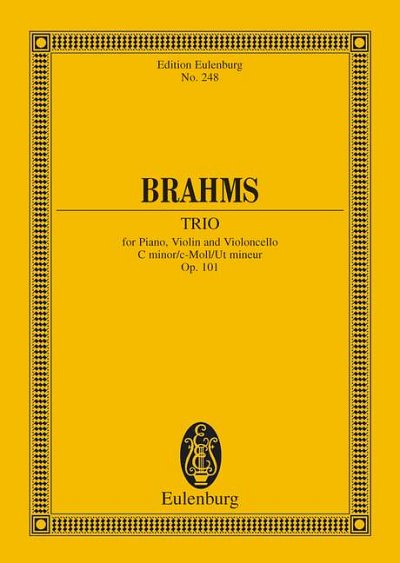 DL: J. Brahms: Klaviertrio c-Moll, VlVcKlv (Stp)