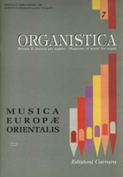 W. Krumbach: Musica Europae Orientalis, Org