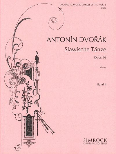A. Dvo_ák: Slawische Tänze op. 46 Band 2, Klav