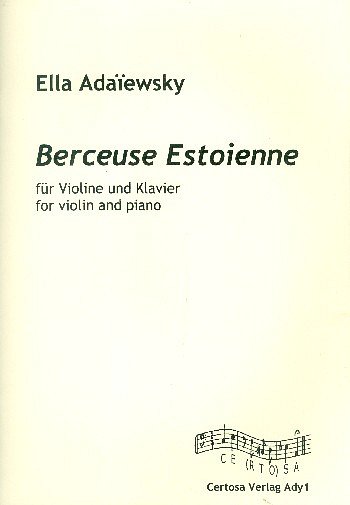E. Adaiewsky: Berceuse Esonienne, VlKlav (KlavpaSt)