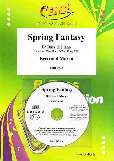 B. Moren: Spring Fantasy, TbBKlav (+CD)