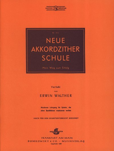 Walther E.: Neue Akkordzither Schule