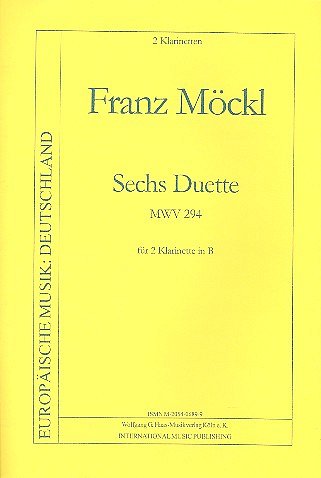 F. Möckl: 6 Duette Mwv 294
