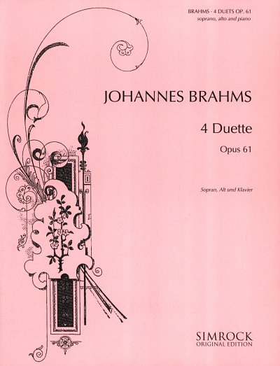 J. Brahms: 4 Duette op.61 (Part.)