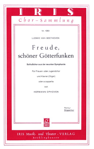 L. v. Beethoven: Freude schoener Goetterfunken, FchKlav (Chp