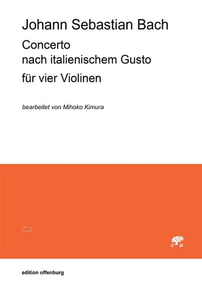 J.S. Bach: Concerto nach italienischem Gusto für vie (Pa+St)