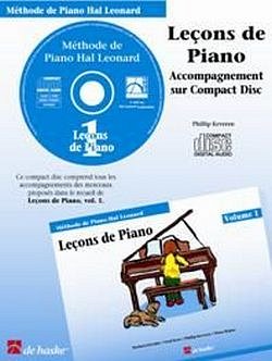 P. Keveren: Leçons de Piano 1, Klav (CD)