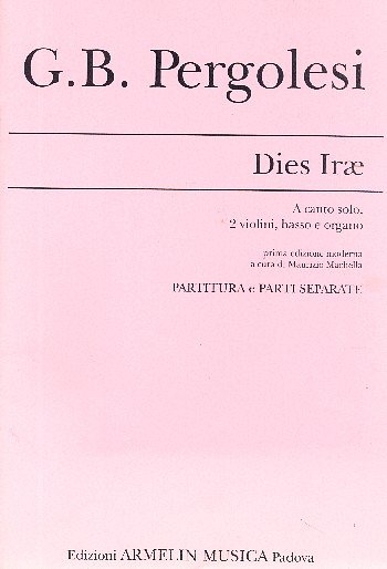 G.B. Pergolesi: Dies Irae (Pa+St)