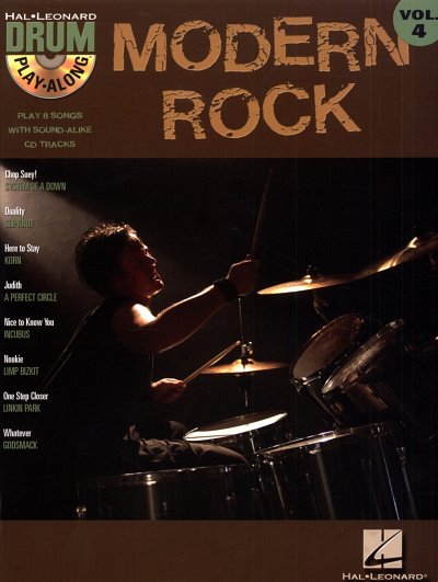 Modern Rock Drum Play-Along 4, Schlagz (CD)
