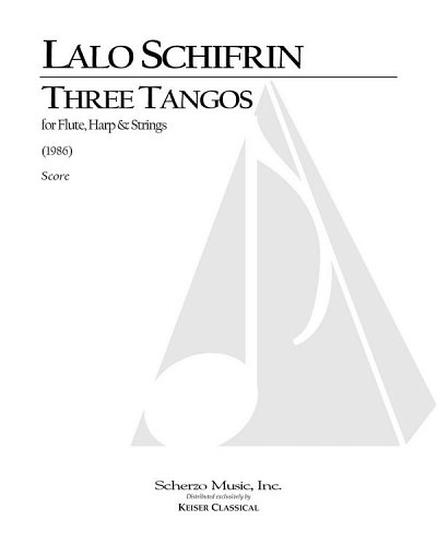 L. Schifrin: 3 Tangos for Flute, Harp and Strings (Part.)