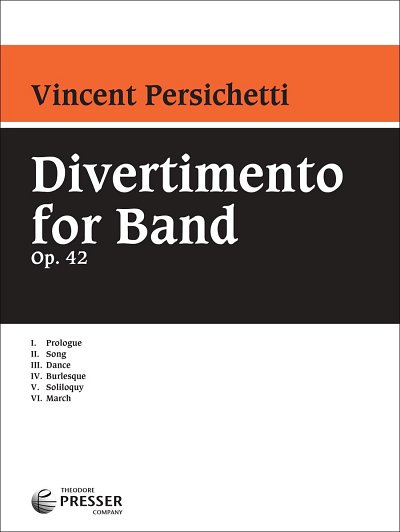 V. Persichetti: Divertimento for Band, Blaso (Pa+St)