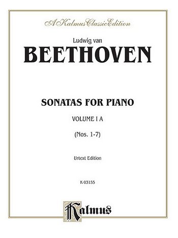 L. v. Beethoven: Sonatas (Urtext), Volume IA, Klav