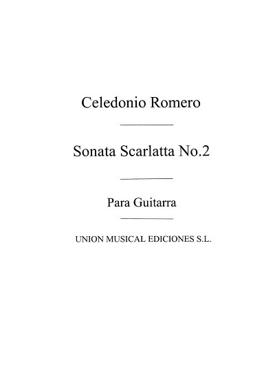 Sonata Scarlatta No.2, Git