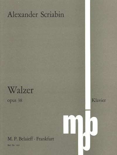 A. Skrjabin: Walzer Op 38