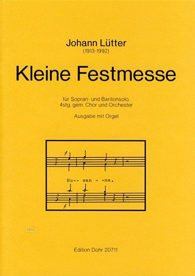 J. Lütter: Kleine Festmesse (Chpa)
