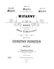 DL: F.W.D. Forster: Mifanwy, GesKlav