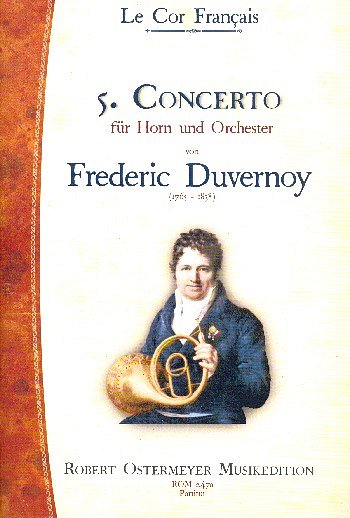 F. Duvernoy: 5. Concerto fuer Horn F-Dur, HrnOrch (Part.)