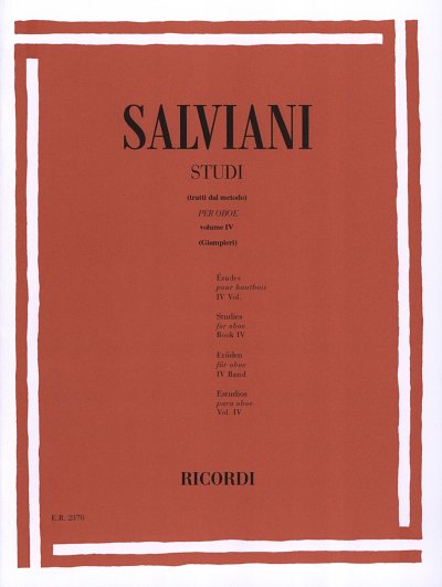 C. Salviani: Studi per oboe 4, Ob