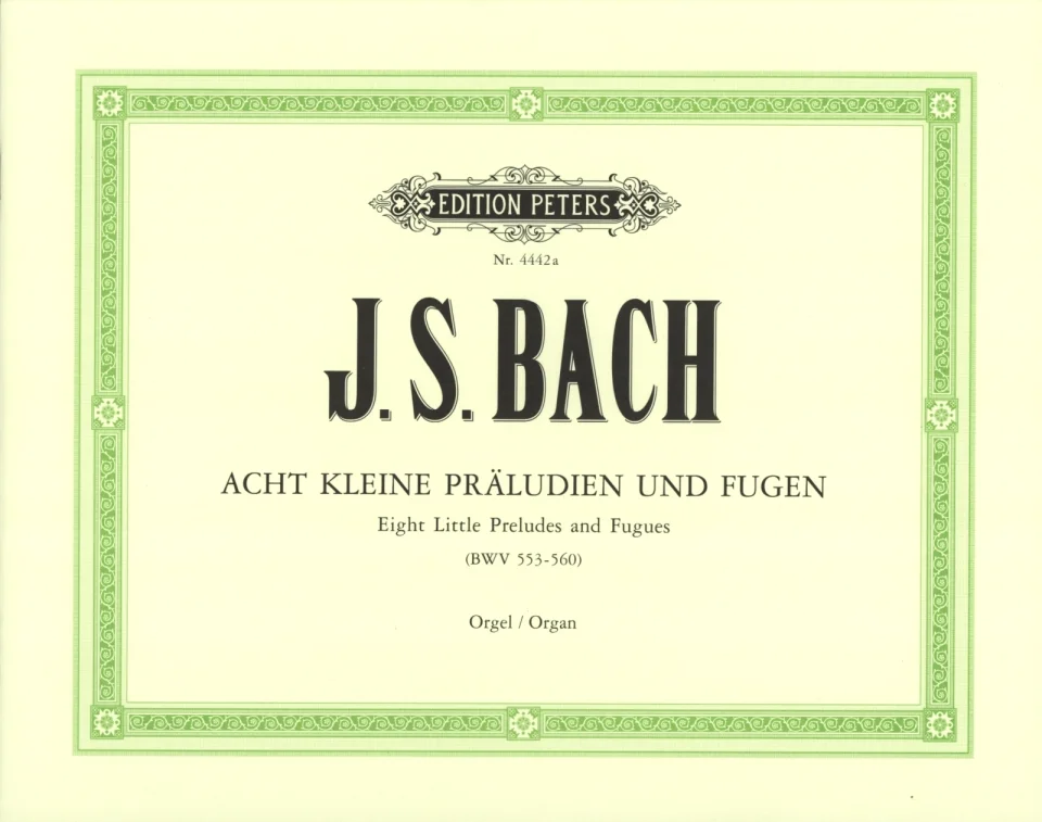 J.S. Bach: 8 kleine Präludien und Fugen BWV 553-560, Org (0)