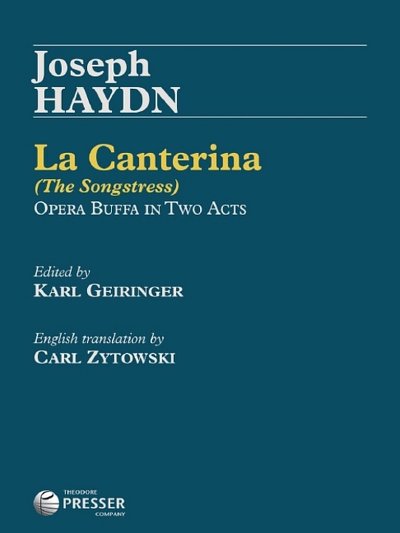 J. Haydn y otros.: La Canterina (The Songstress)