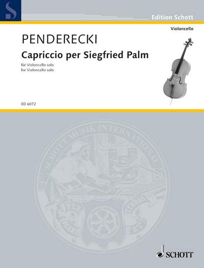 K. Penderecki: Capriccio per Siegfried Palm