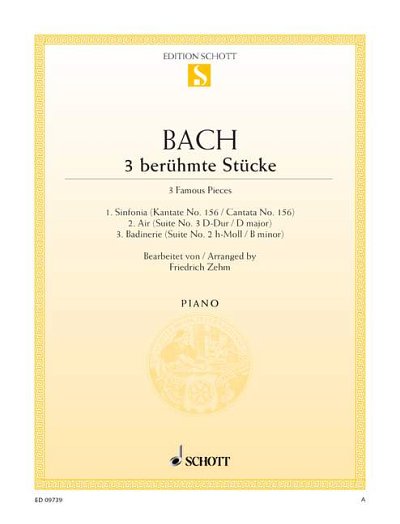 J.S. Bach: 3 berühmte Stücke