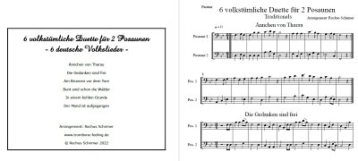R. Schirmer: 6 volkstümliche Duette, 2Pos (Pa+St)