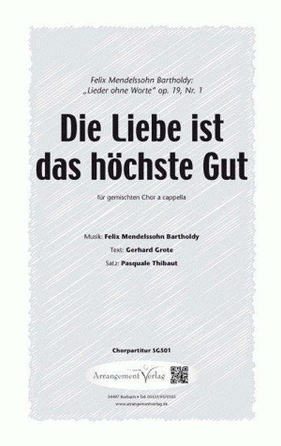 F. Mendelssohn Bartholdy, Gerhard Grote Die Liebe ist , GCh4