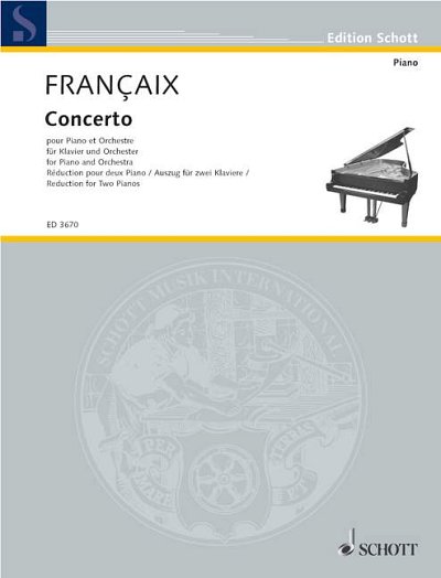 DL: J. Françaix: Concerto, KlavOrch (KA)