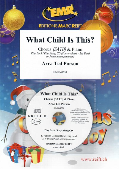 T. Parson: What Child Is This?, GchKlav (+CD)