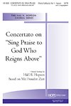 Concertato on Sing Praise to God Who Reigns, Gch;Klav (Chpa)