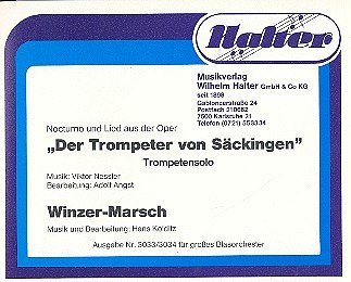 N.V. E.: Der Trompeter von Säckingen + Winzermarsch, Blask