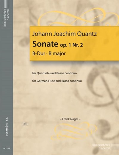 J.J. Quantz: Sonate B-Dur op. 1 Nr. 2, FlBc (Pa+St)