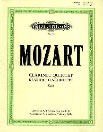 W.A. Mozart: Quintett A-Dur Kv 581