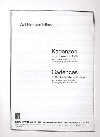 Pillney Karl Hermann: Kadenzen Zu Mozart Konzert C-Dur