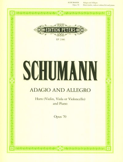 R. Schumann: Adagio + Allegro Op 70