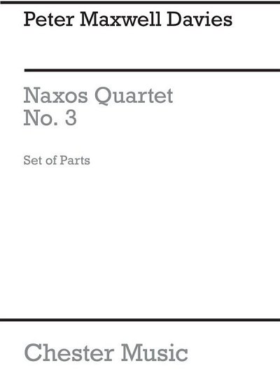 Naxos Quartet No.3 (Parts)