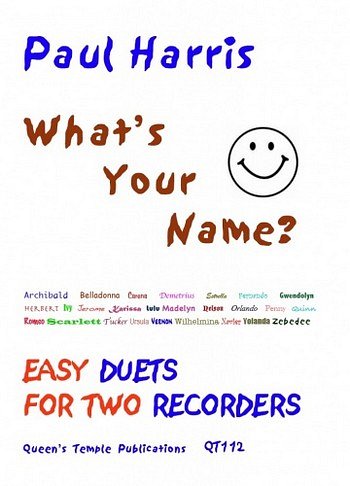 P. Harris: What's Your Name?, 2Sbfl (Sppa)