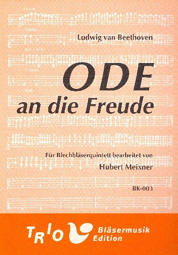 L. v. Beethoven: Ode an die Freude, 2TrpHrnPosTb (Dir+St)