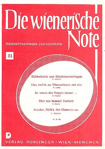 Wienerische Note 21 Wienerische Note