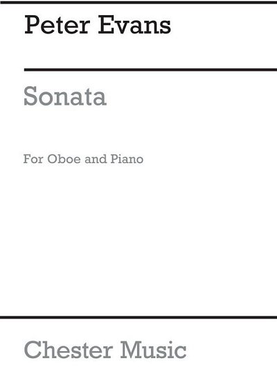 P. Evans: Sonata For Oboe And Piano