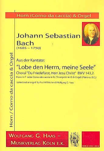 J.S. Bach: Du Friedefuerst Herr Jesu Christ Bwv 143/2