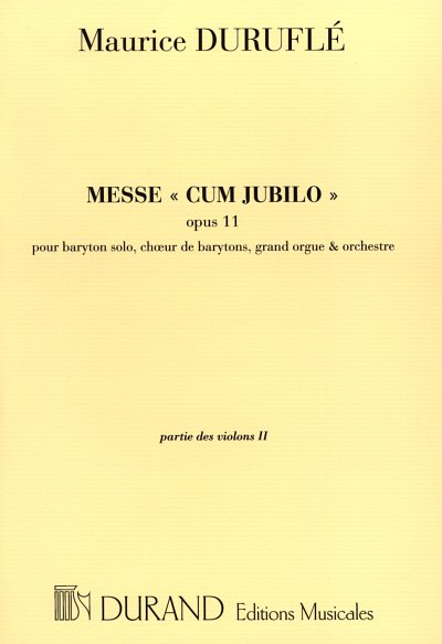 M. Duruflé: Messe 