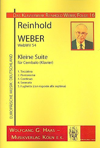 Weber Reinhold: Kleine Suite Webwv 54 Das Klavierwerk 16